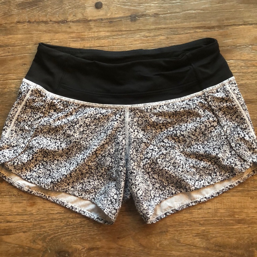 lululemon size 2 shorts